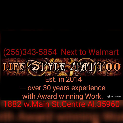 Tattoo Shop «Lifestyle.Tattoo, llc», reviews and photos, 1882 W Main St, Centre, AL 35960, USA