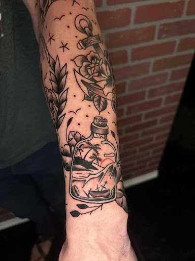 Explore soul tattoo ideas, creative tattoo ideas in Kissimmee, available at Fallen Heroes Tattoo & Piercing (Florida)