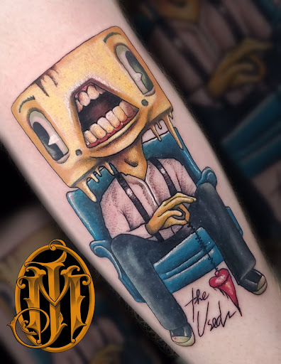 Explore heart transplant tattoo ideas, creative tattoo ideas in Lombard, available at New Hope Tattoo