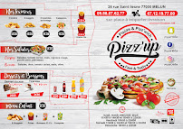Pizzeria Pizz’up à Melun - menu / carte