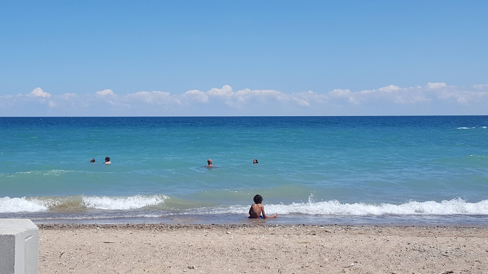 Foto von Fort Gratiot Beach und die siedlung