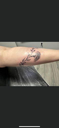 Explore milky way tattoo ideas, creative tattoo ideas in Lewistown, available at Sky Bird Tattoo