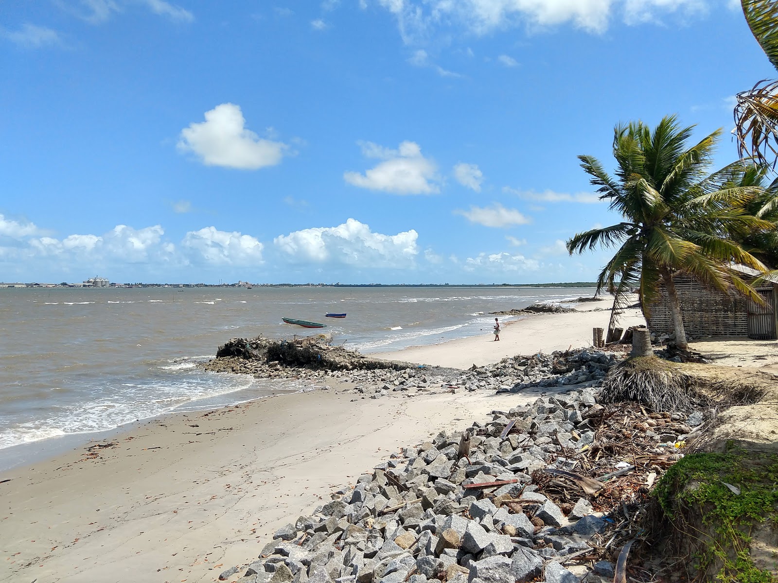 Foto von Costinha Strand mit lange, gerade küste