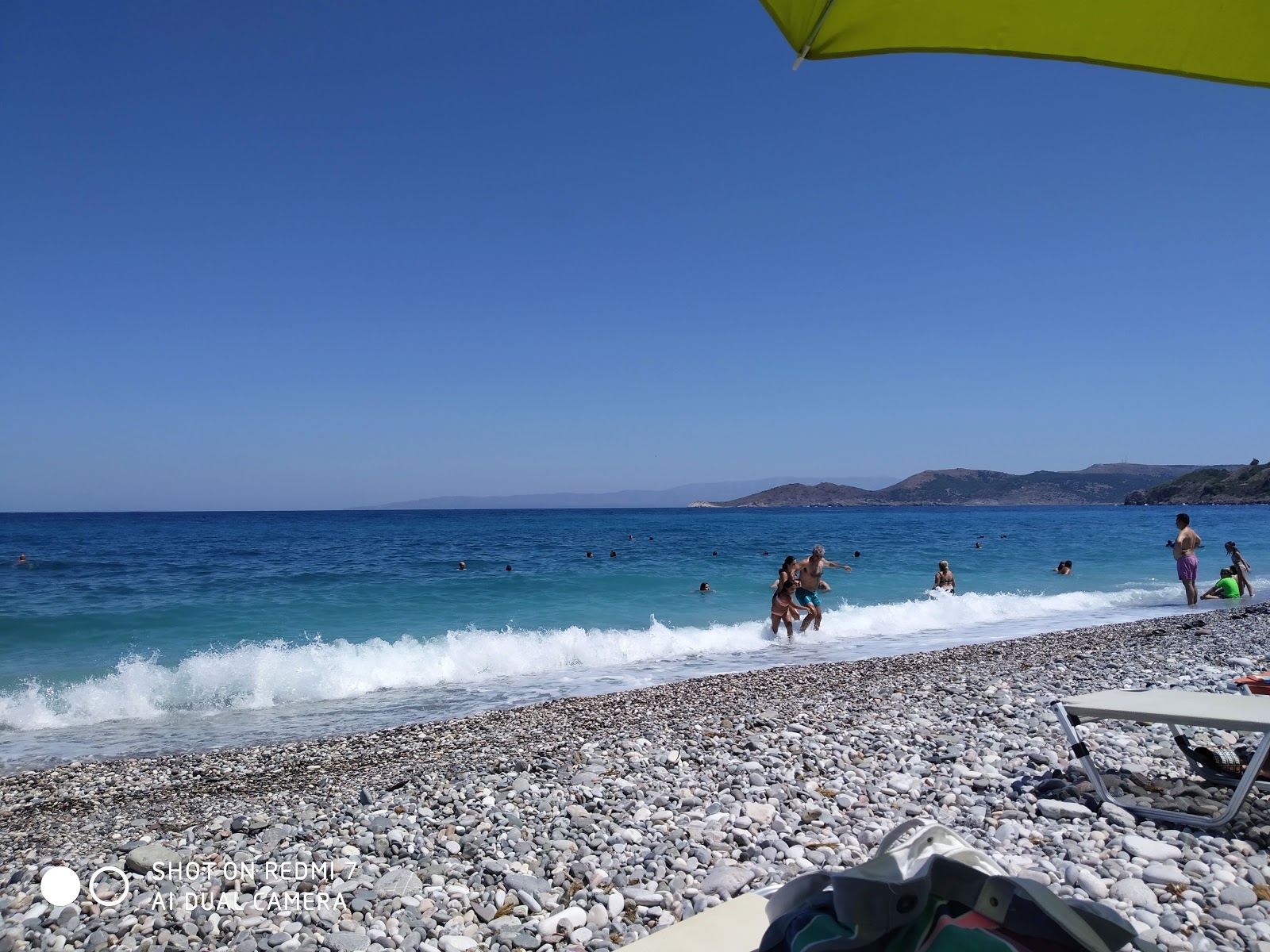 Foto af Giosonas beach beliggende i naturområde