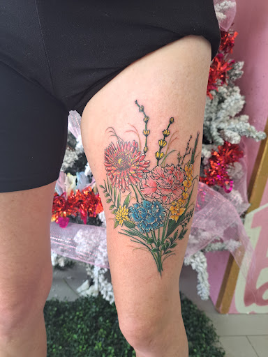 Explore lip tattoo ideas, creative tattoo ideas in Conroe, available at Nicoles Tattoos and Piercings