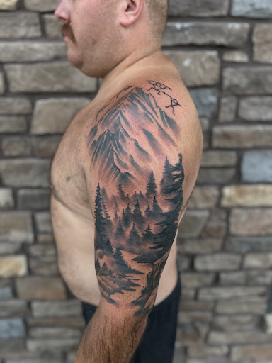 Explore first born tattoo ideas, creative tattoo ideas in Sullivan, available at Double Time Tattoo