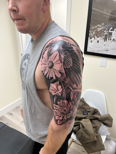 Explore tattoo chest ideas, creative tattoo ideas in Grand Haven, available at Ink Haven Tattoo Studio