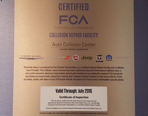 Auto Body Shop «Auto Collision Center», reviews and photos, 201 School St, Daly City, CA 94014, USA