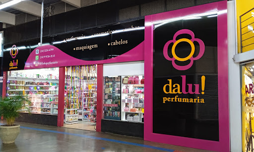 Logo da empresa - Dalu Perfumaria e Maquiagem