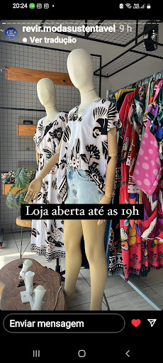Logo da empresa - Revir Moda Sustentável