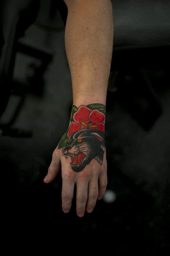 Explore woman arm tattoo ideas, creative tattoo ideas in Denison, available at Calypso Tattoo