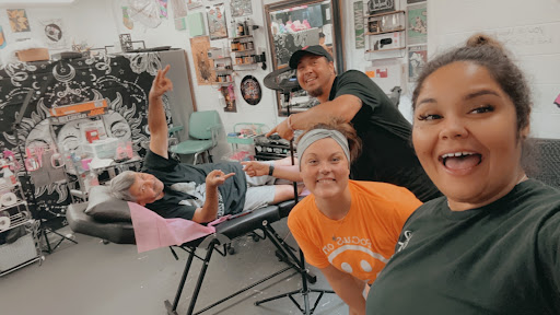 Explore september birth flower tattoo ideas, creative tattoo ideas in New Carlisle, available at Reckless Temptations