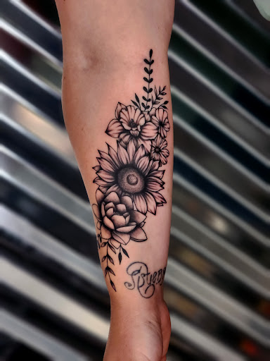 Explore husky tattoo ideas, creative tattoo ideas in Lebanon, available at Ink Rich Tattoo
