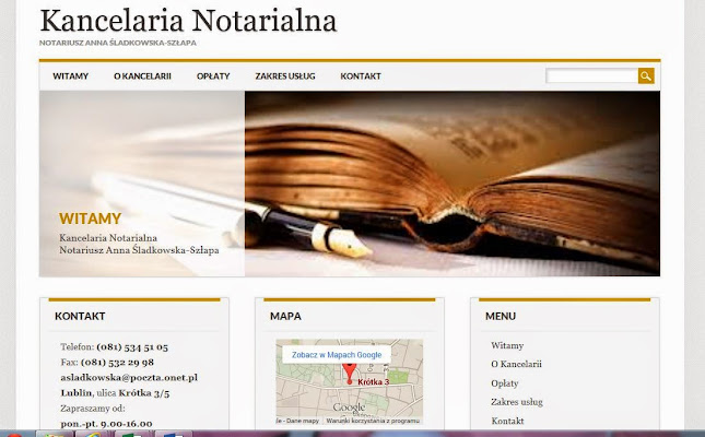 Notariusz Anna Śladkowska-Szłapa, kancelaria notarialna