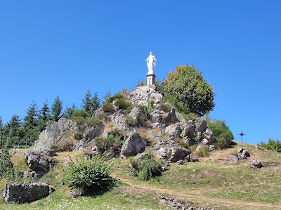 Rocher de la Vierge à Le Monestier