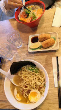 Nouille du Restaurant japonais Menkicchi Ramen à Paris - n°17