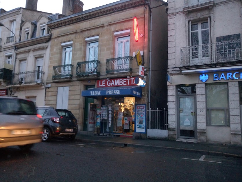 Tabac le Gambetta à Bergerac (Dordogne 24)