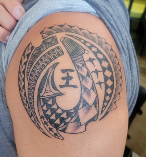 Explore caribbean tattoo ideas, creative tattoo ideas in Lahaina, available at Sweet Trade Tattoo