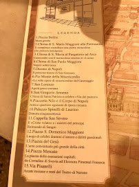 La Cantina di via Sapienza à Naples menu