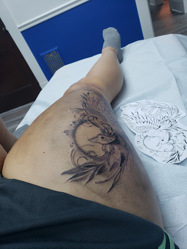 Explore fallout tattoo ideas, creative tattoo ideas in Mc Kees Rocks, available at Triumphant arts tattoo studio