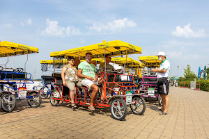 Tretmobile and bicycle rental image