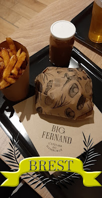 Frite du Restaurant de hamburgers Big Fernand à Brest - n°19