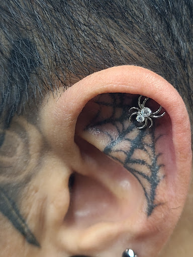 Explore outlaw tattoo ideas, creative tattoo ideas in Las Vegas, available at Piercings by pokes