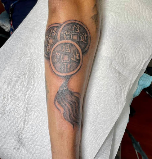 Explore half sleeve tattoo ideas for men, creative tattoo ideas in Garden Grove, available at Anna Hang Tattoo