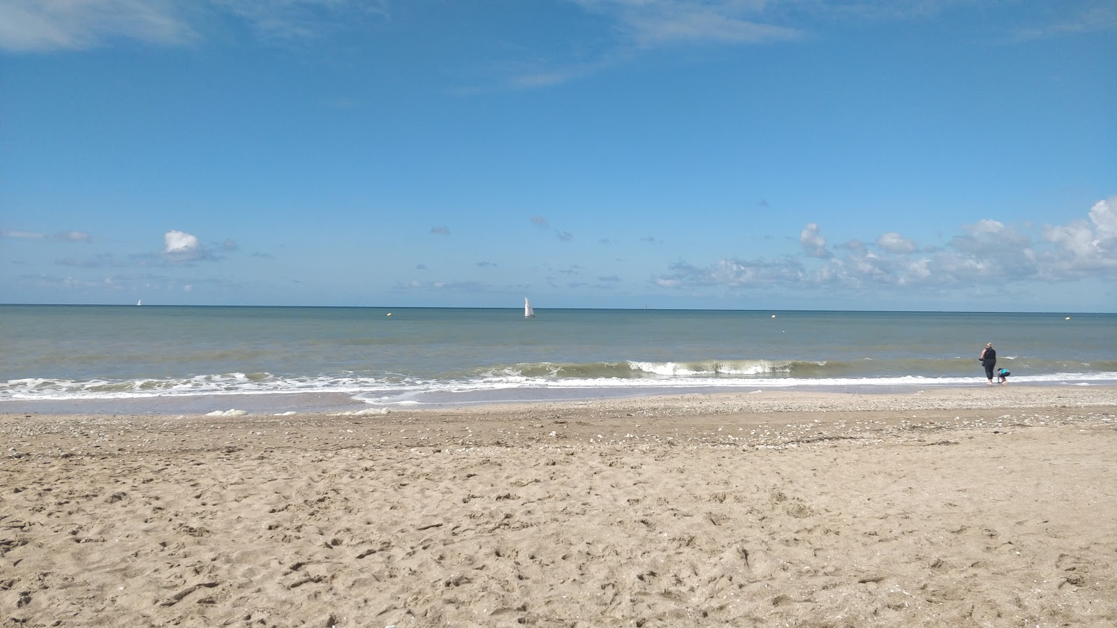 Plage de Blonville-sur-Mer'in fotoğrafı çok temiz temizlik seviyesi ile