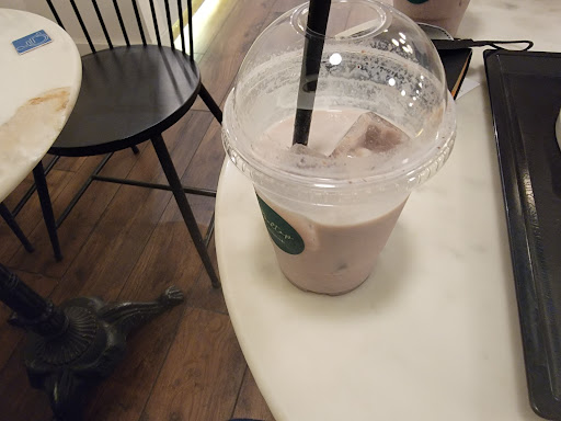 Pat Latte (Red Bean Latte)
