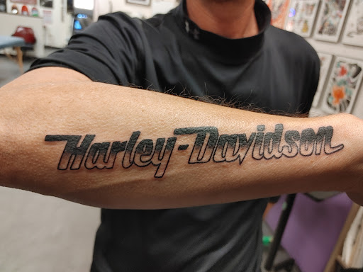 Find biohazard tattoo ideas for your next unique tattoo in Meridian at Lifestyle Tattoo Co.