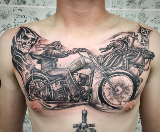 Explore family forearm tattoo ideas, creative tattoo ideas in Twentynine Palms, available at Hilltop Tattoo Company