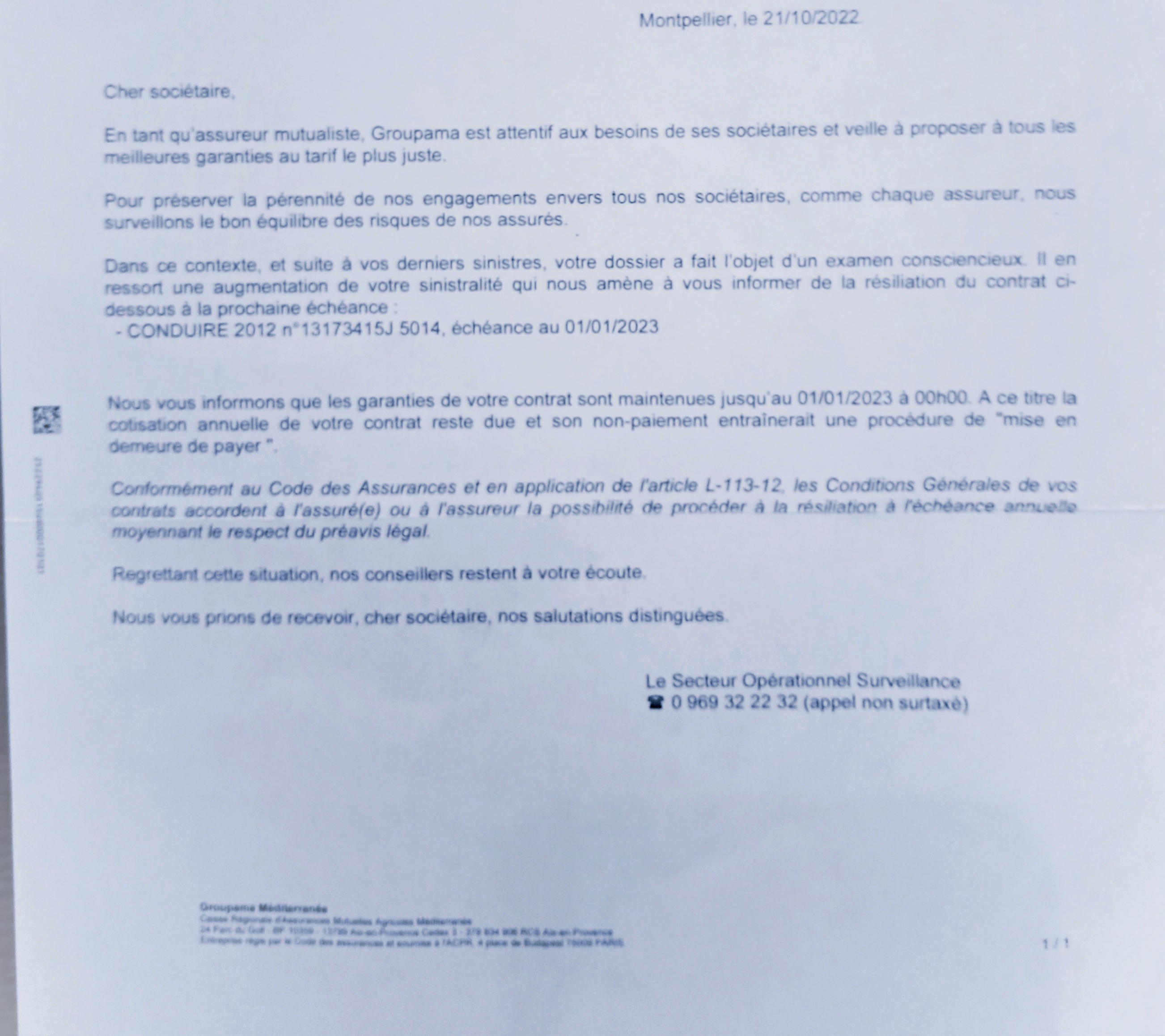 Photo n° 1 de l'avis de Alain.a fait le 05/11/2022 à 22:57