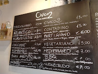 Sandwicherie Civico 2 sfiziosità à Tagliacozzo (la carte)