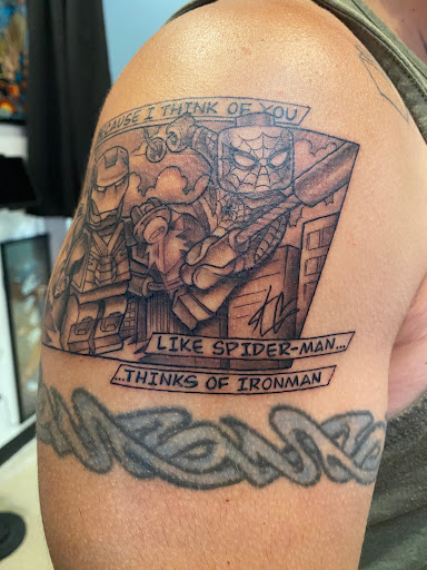 Explore lung cancer ribbon tattoo ideas, creative tattoo ideas in Broomfield, available at Ink & Art Collective