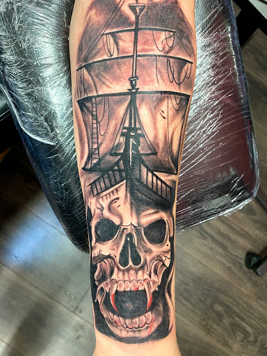 Explore tattoo ideas cartoon, creative tattoo ideas in Corinth, available at Village Ink Therapy Tattoos