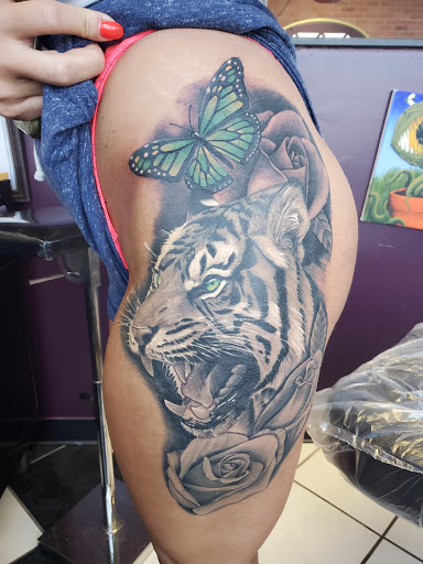 Explore carnage tattoo ideas, creative tattoo ideas in Toledo, available at Steel Addictions