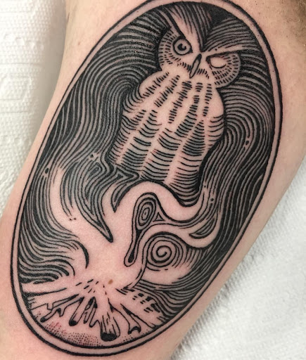 Explore howl's moving castle tattoo ideas, creative tattoo ideas in Oakland, available at Premium Tattoo