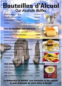 Restaurant libanais La rocha à Marseille (la carte)