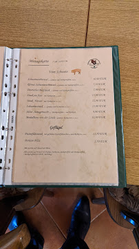 Menu / carte de Gaststätte Waldschlößchen à Hohndorf