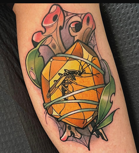 Explore carnage tattoo ideas, creative tattoo ideas in Kissimmee, available at Fallen Heroes Tattoo & Piercing (Florida)