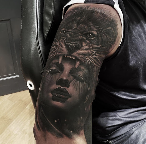 Explore tattoo ideas for capricorn, creative tattoo ideas in Oyster Bay, available at The Fortune of War