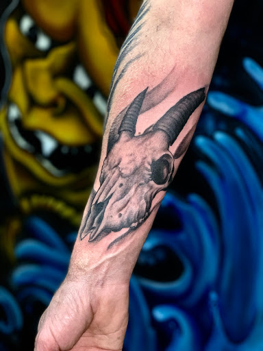 Explore wicked tattoo ideas, creative tattoo ideas in Peoria, available at Big Top Tat2