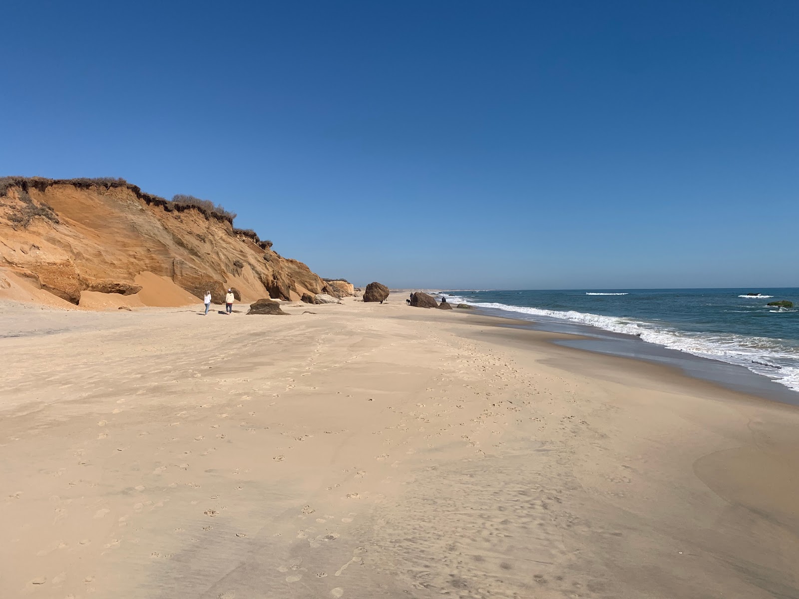 Foto di Lucy Vincent Beach con una superficie del sabbia luminosa