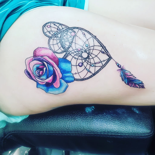 Explore chicago cubs tattoo ideas, creative tattoo ideas in Cuyahoga Falls, available at Sick Skins Skin Art Studio