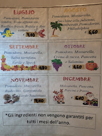 Menu du Voglia di Pizza à Molino-Mozzi-Bittarelli