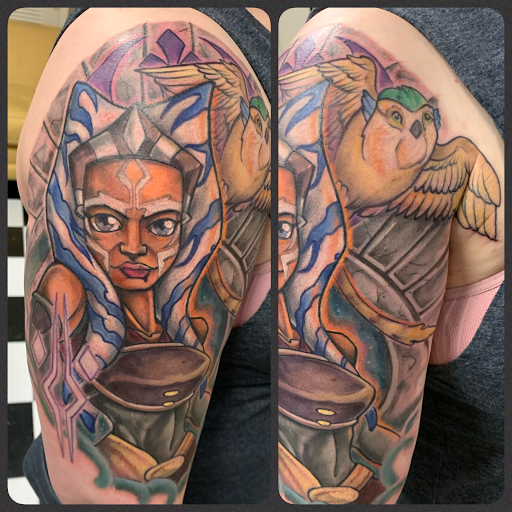 Explore women's tattoo ideas, creative tattoo ideas in Augusta, available at Mr. Tattoo