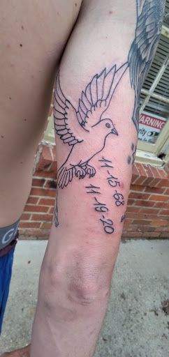 Explore compass tattoo ideas, creative tattoo ideas in Meridian, available at SK-Tattoo1