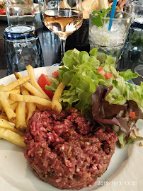 Steak tartare du Restaurant français Brasserie Rives de Bièvre à Cachan - n°5