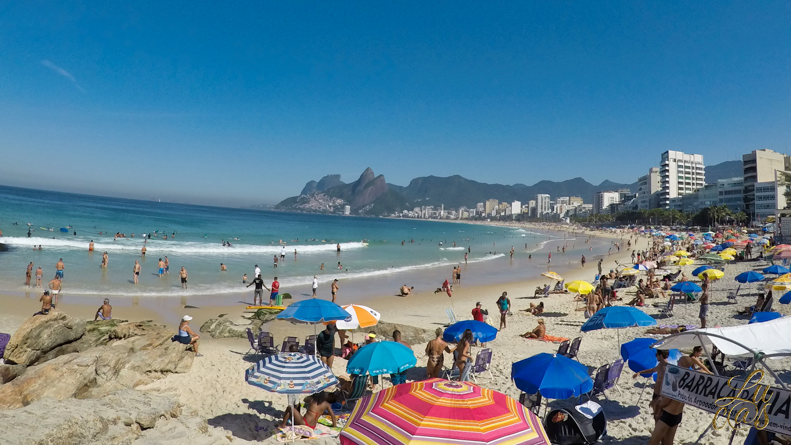 Foto de Playa de Arpoador con muy limpio nivel de limpieza